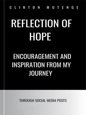 cover image of REFLECTION OF HOPE by CLINTON MUTENGE